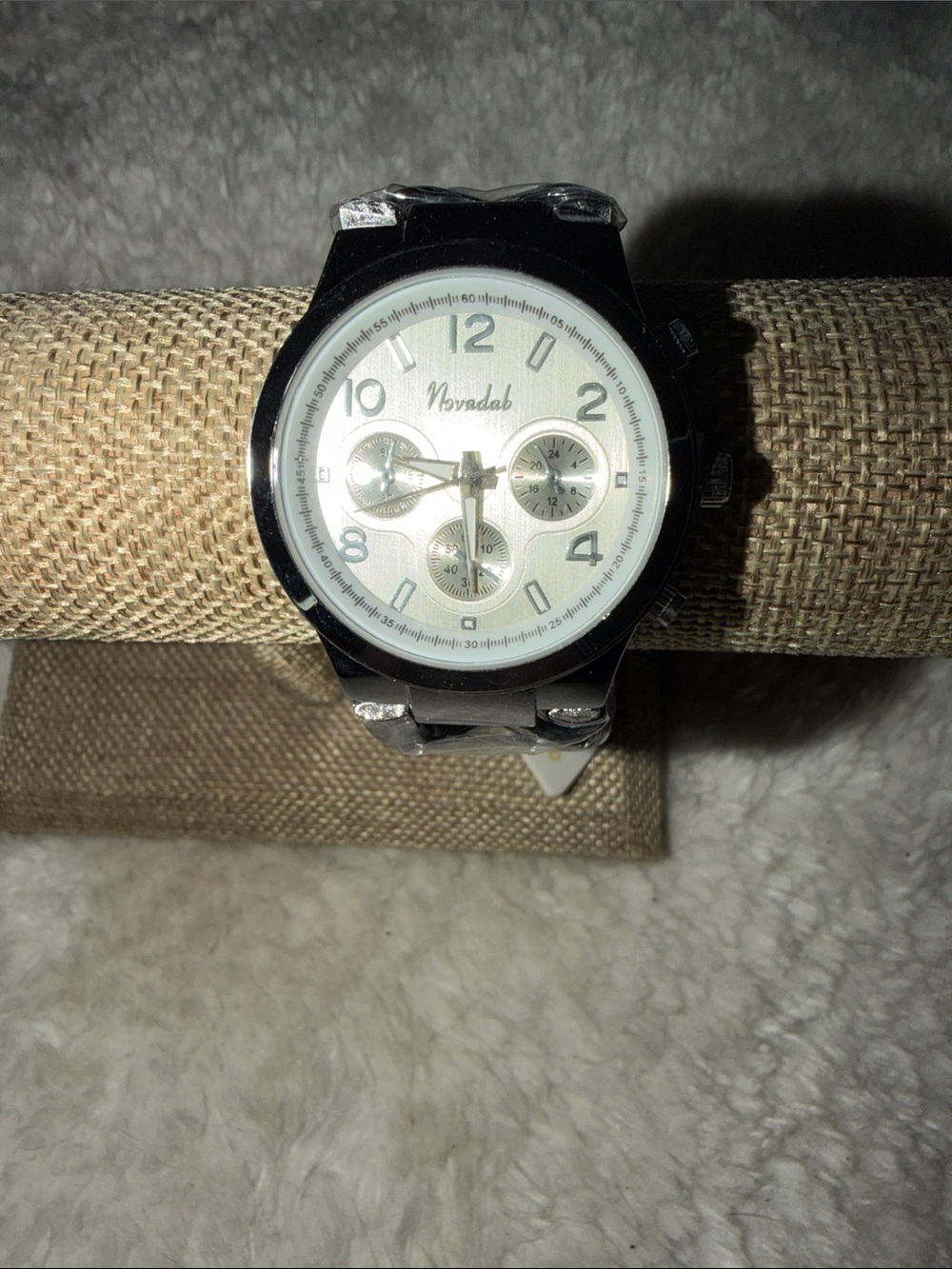 Silver Dial Chronograph Wristwatch
